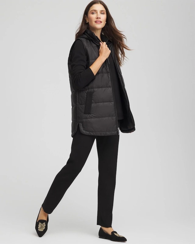 Zenergy Quilted Hooded Vest - image 2